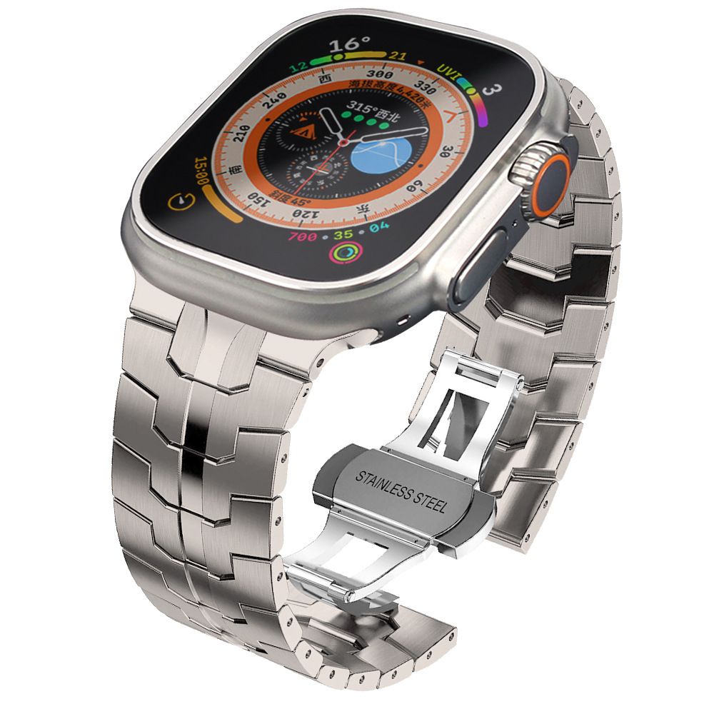 Ремешок Tech-Protect Stainless Line для Apple Watch (42/44/45/49 mm), titanium