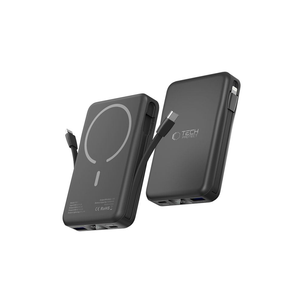 Tech-Protect LifeMag PB31 MagSafe Power Bank 10000mAh 15W, Black