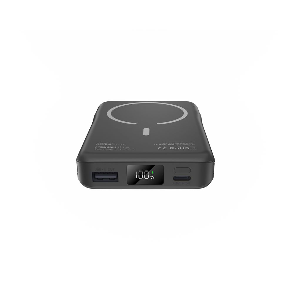 Tech-Protect LifeMag PB31 MagSafe Power Bank 10000mAh 15W, Black