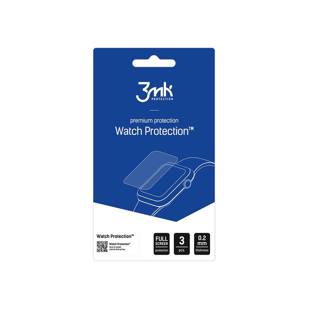 3mk Watch Protection hibrīdstikls Garett Essa Go viedpulkstenim