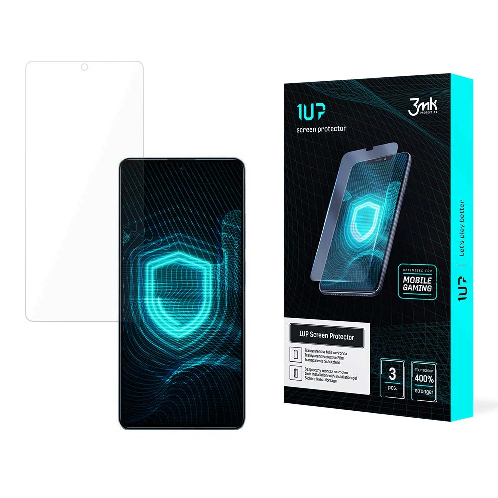 3mk 1UP spēļu plēve priekš Xiaomi Poco X5 Pro 5G | gaming foil for