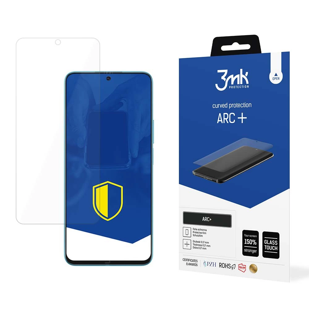 Honor X8a Aizsargplēve uz Visu Ekrānu | 3MK ARC+ Protective Film Rounded Fullscreen Protector