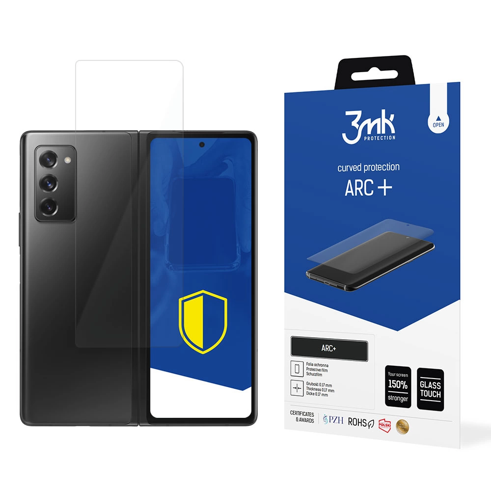 Samsung Galaxy Z Fold 2 5G 3MK ARC+ Protective Film Rounded Fullscreen Protector