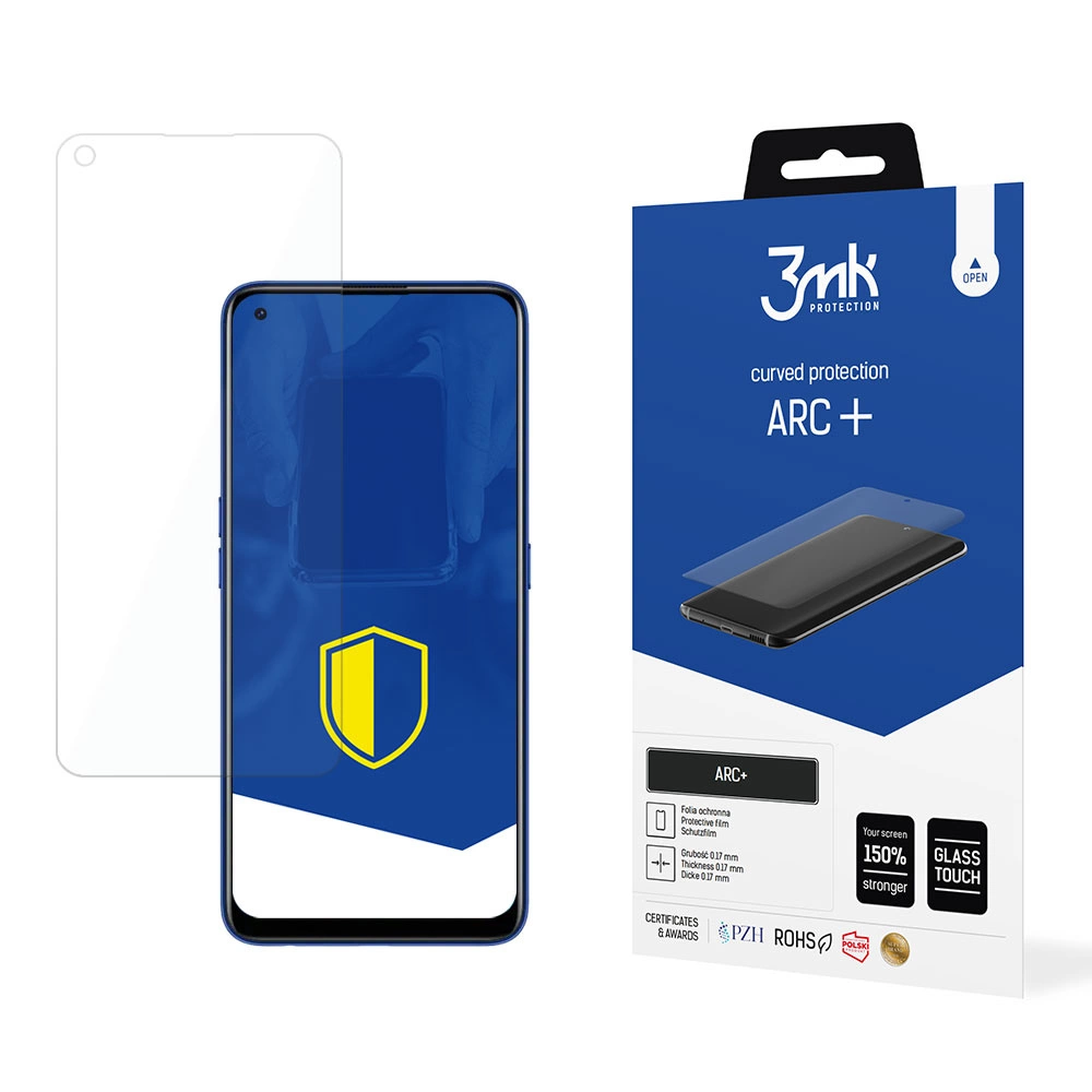 Realme 7 3MK ARC+ Protective Film Rounded Fullscreen Protector