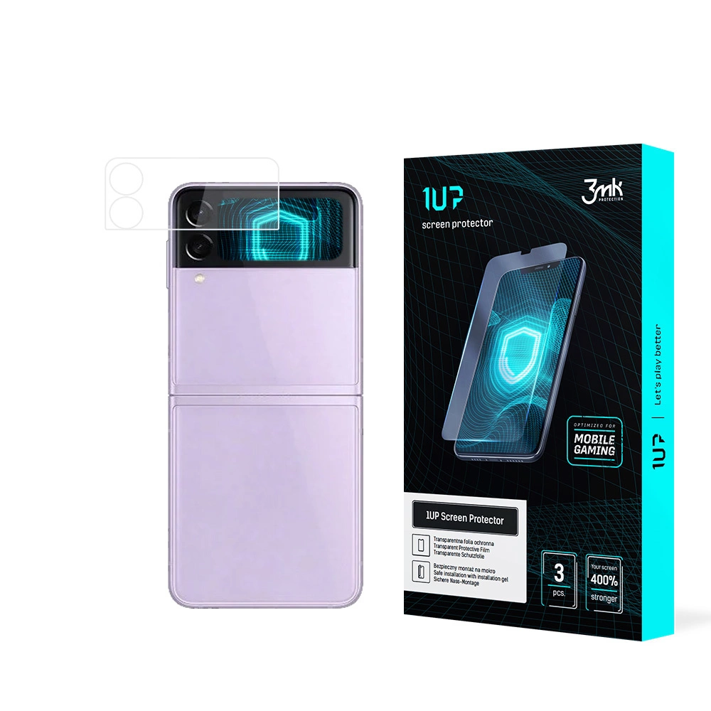 3mk 1UP spēļu plēve priekš Samsung Galaxy Z Flip 3 5G (priekšējā) | gaming foil for (front)