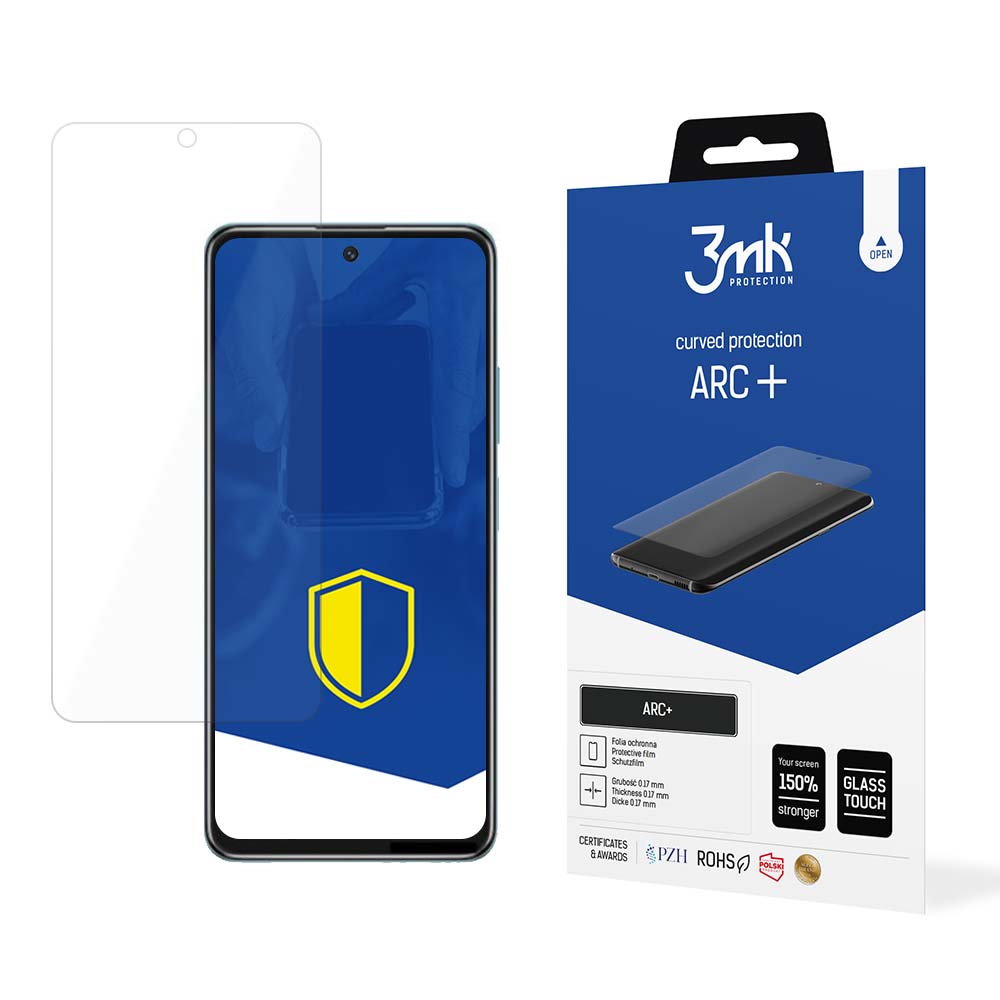 Xiaomi Redmi Note 11S 5G / 11T 5G Защитная Пленка на Экран | 3MK ARC+ Protective Film Rounded...
