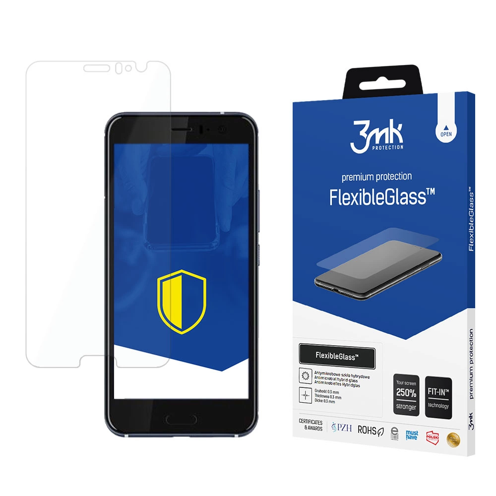 HTC U11 3MK Flexibleglass Гибкое Стекло | Tempered Glass Screen Protector