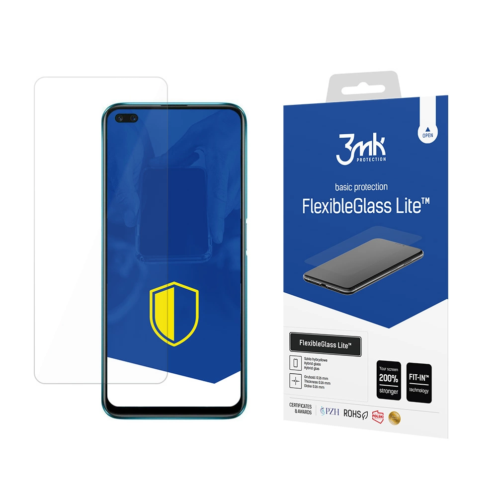 Realme X3 Super Zoom 3MK Flexibleglass Lite Tempered Glass Screen Protector
