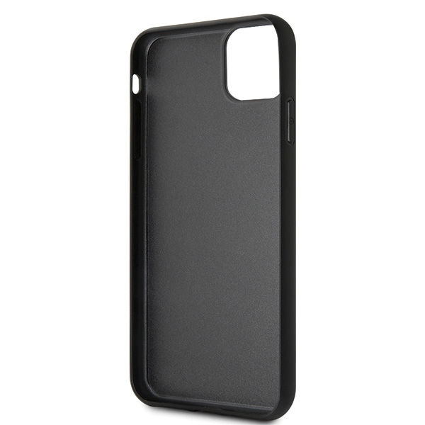Guess GUHCN65HYMABK iPhone 11 Pro Max melns marmora stikls | black Marble Glass