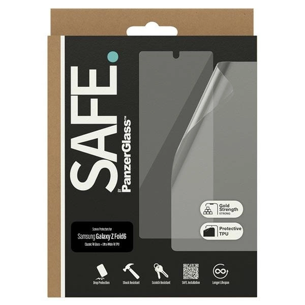 SAFE by PanzerGlass set tempered glass + protective film for Samsung Galaxy Z Fold 6