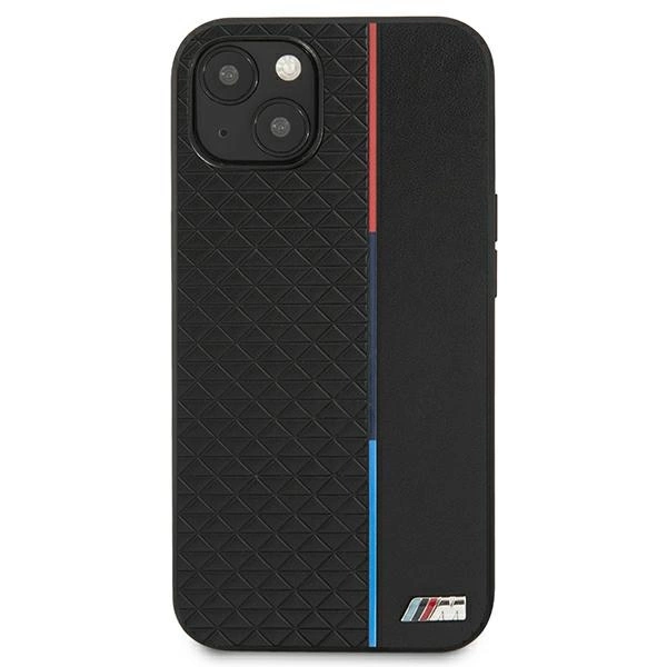 bMW BMHCP13MTRTBK iPhone 13 6,1\\\" melns cietais vāciņš M Collection Triangles | case cover black hardcase