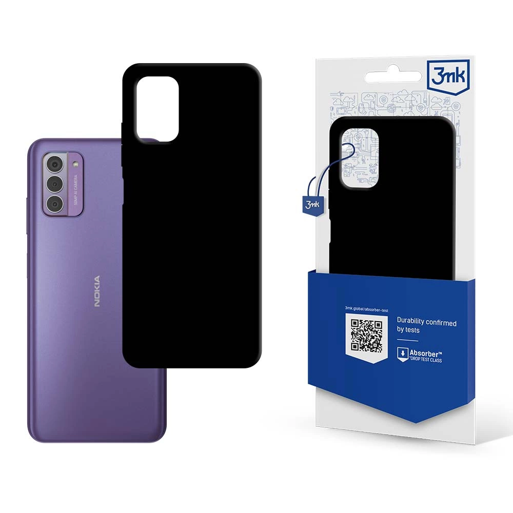 Nokia G42 5G 3MK Matt Case Cover, Black | Матовый Чехол Кейс Бампер Обложка для...