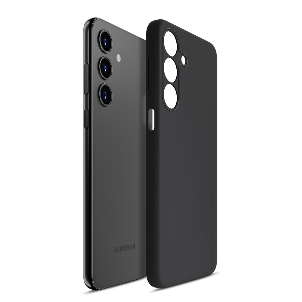 3mk Silicone Case for Samsung Galaxy A15 5G, Black