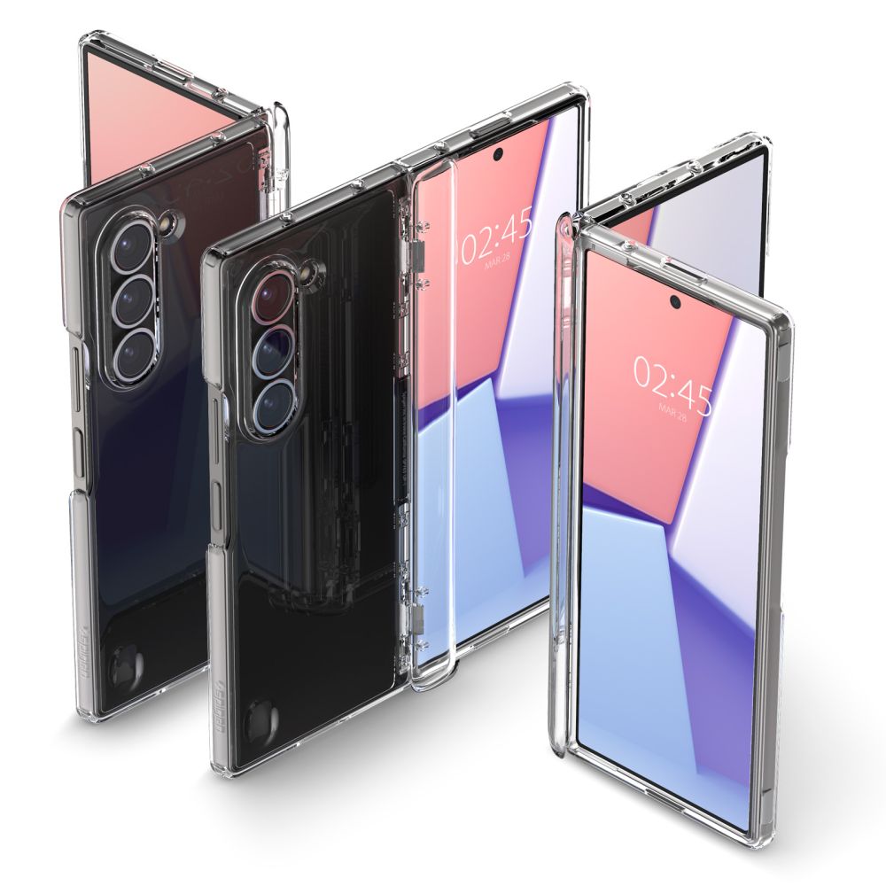 Чехол Spigen Ultra Hybrid Pro для Samsung Galaxy Z Fold 6 - прозрачный
