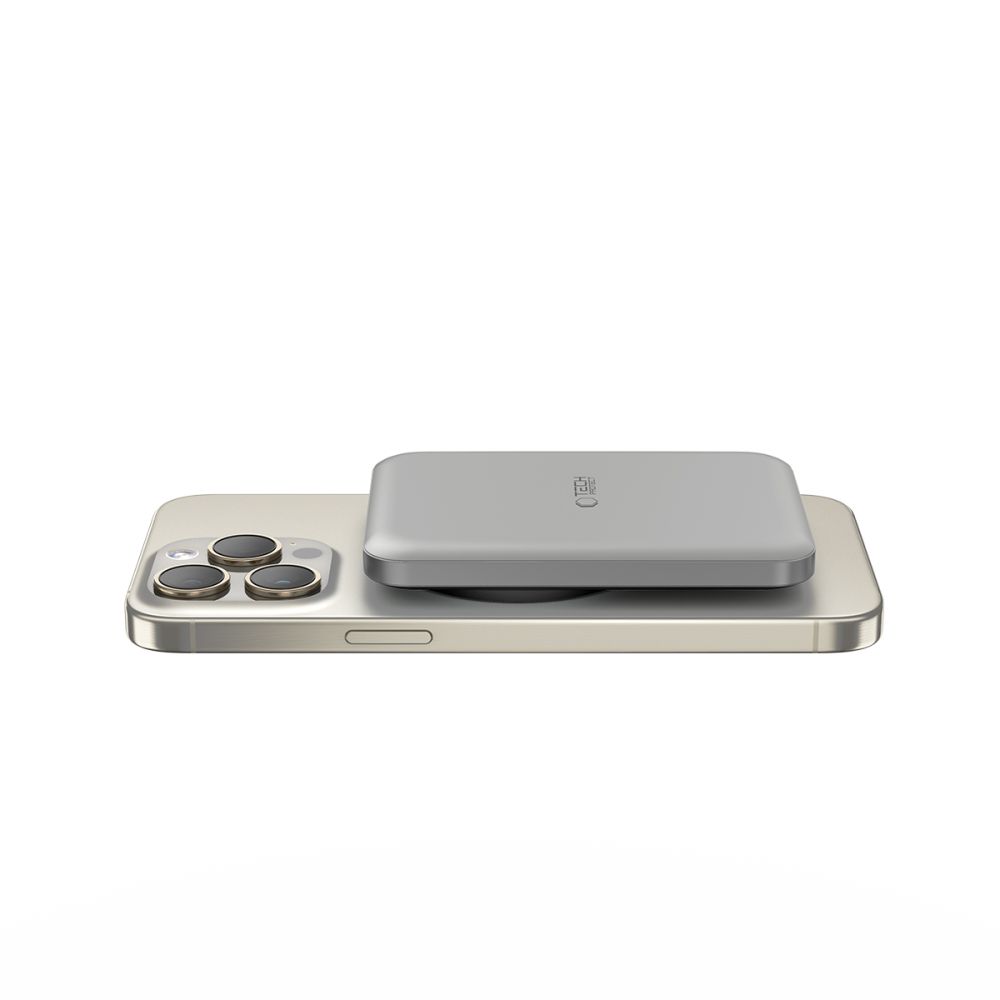 Tech-Protect PB10 LifeMag MagSafe 5000 mAh powerbank - titanium