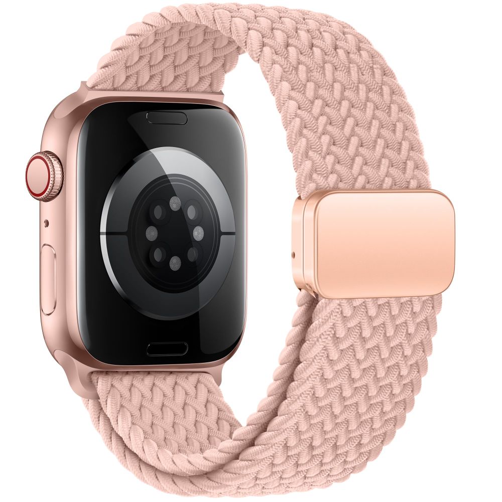 Tech-Protect Nylonmag Strap for Apple Watch (42 / 44 / 45 / 49 mm), Pink
