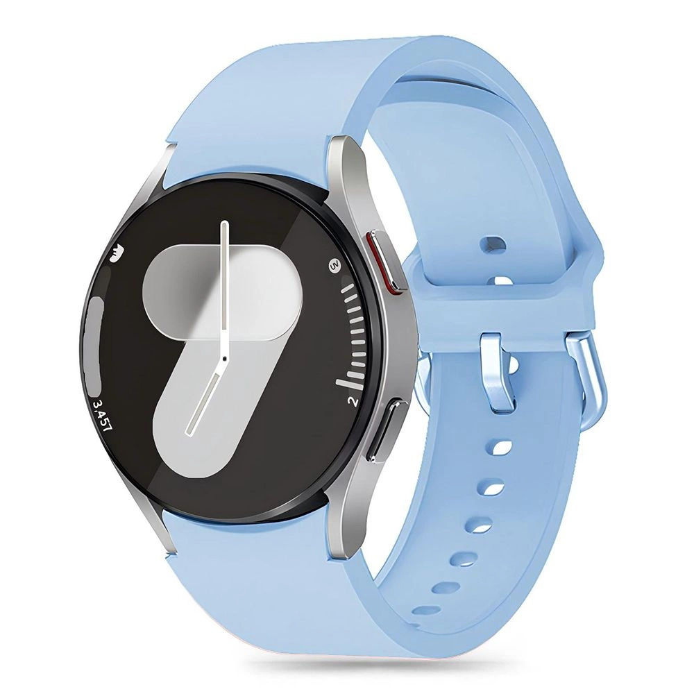 Tech-Protect Silicone strap for Samsung Galaxy Watch 4 / 5 Pro 6 7 FE - blue