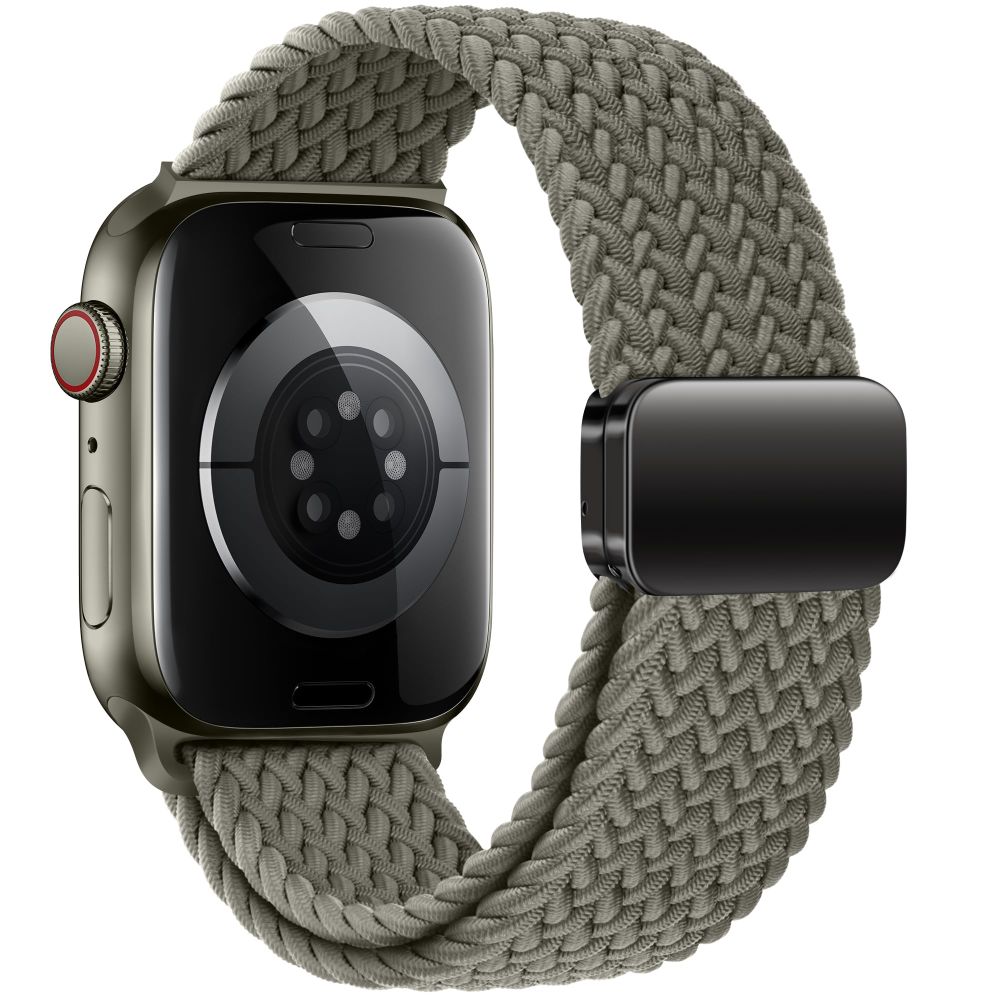 Ремешок Tech-Protect Nylonmag для Apple Watch (42 / 44 / 45 / 49 mm), зеленый