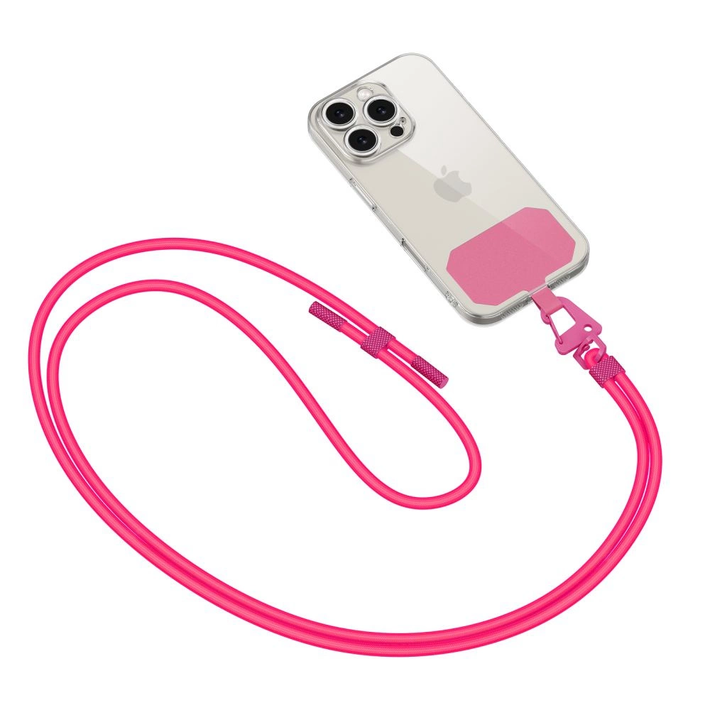 Tech-Protect C5S Rope Crossbody Strap - fuchsia
