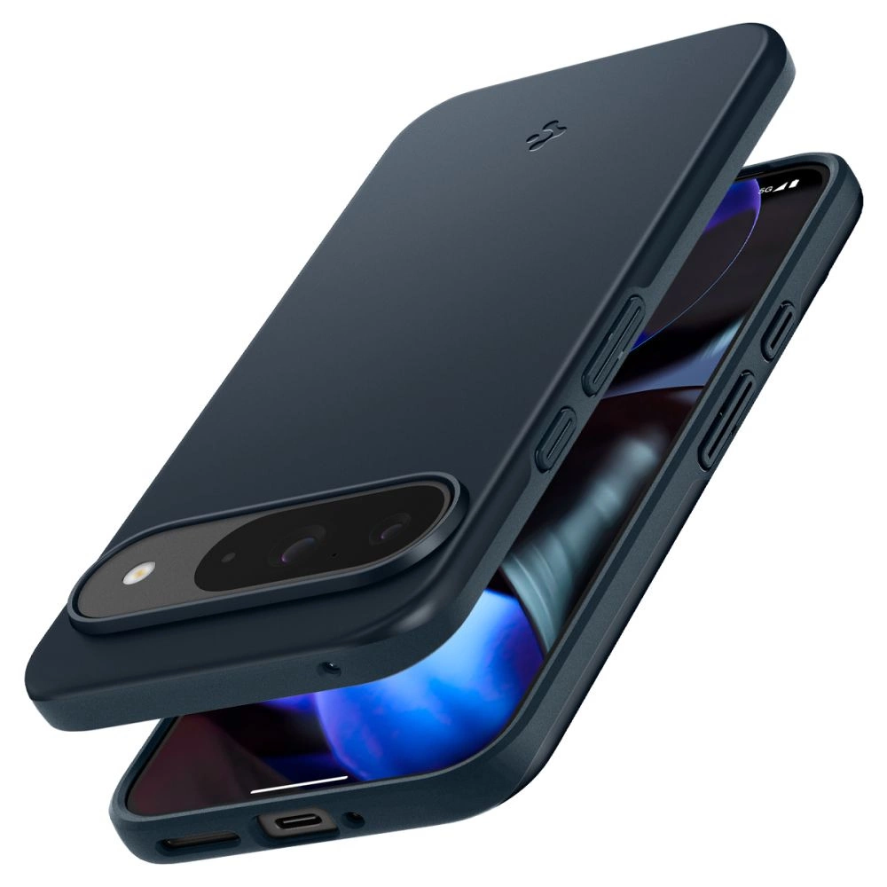 Google Pixel 9 / 9 Pro Spigen Thin Fit Case Cover, Graphite | Чехол Кабура Кейс Бампер для...