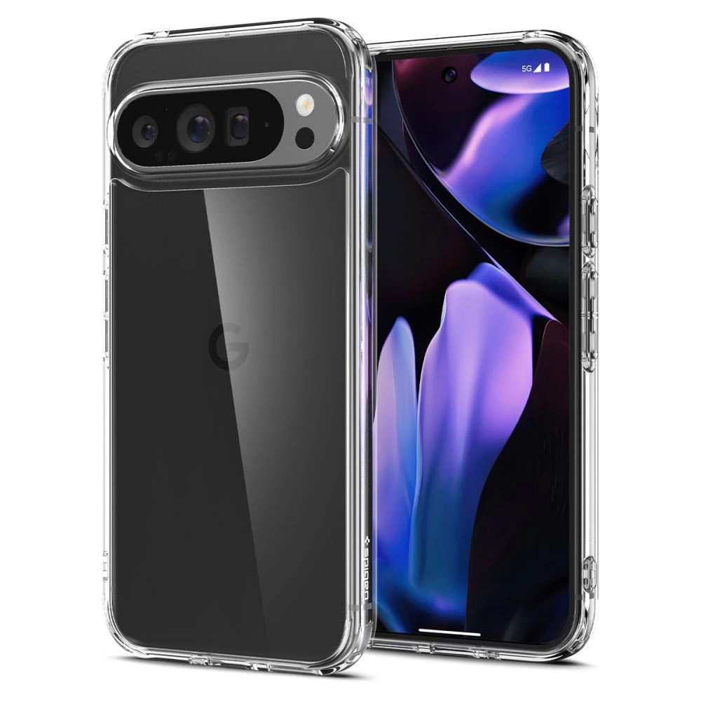 Google Pixel 9 Pro XL Spigen Ultra Hybrid Case Cover, Crystal Clear | Чехол Кабура Кейс Бампер...
