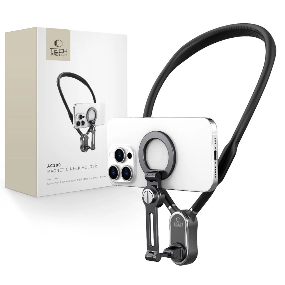 Tech-Protect AC100 neck mount with MagSafe - black