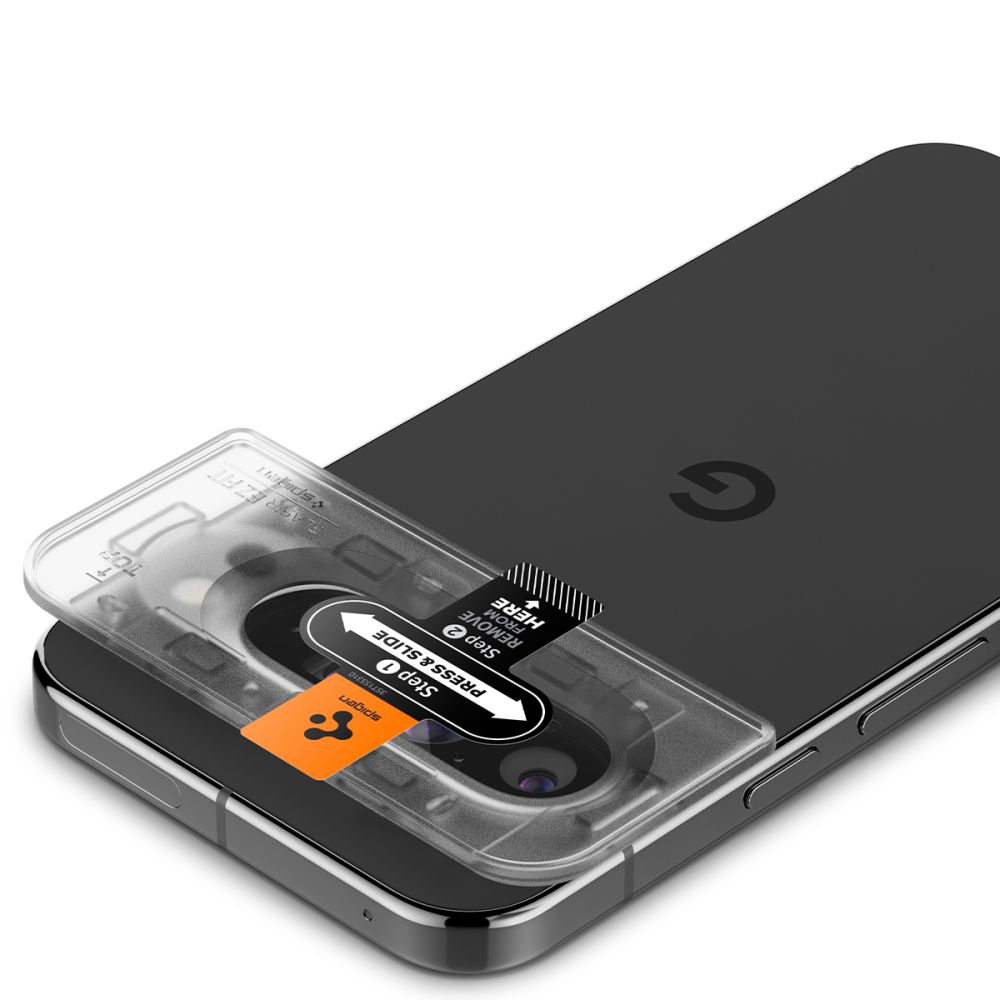 Spigen Optik.tR Ez Fit закаленное стекло для камеры Google Pixel 9 Pro (2 шт.)