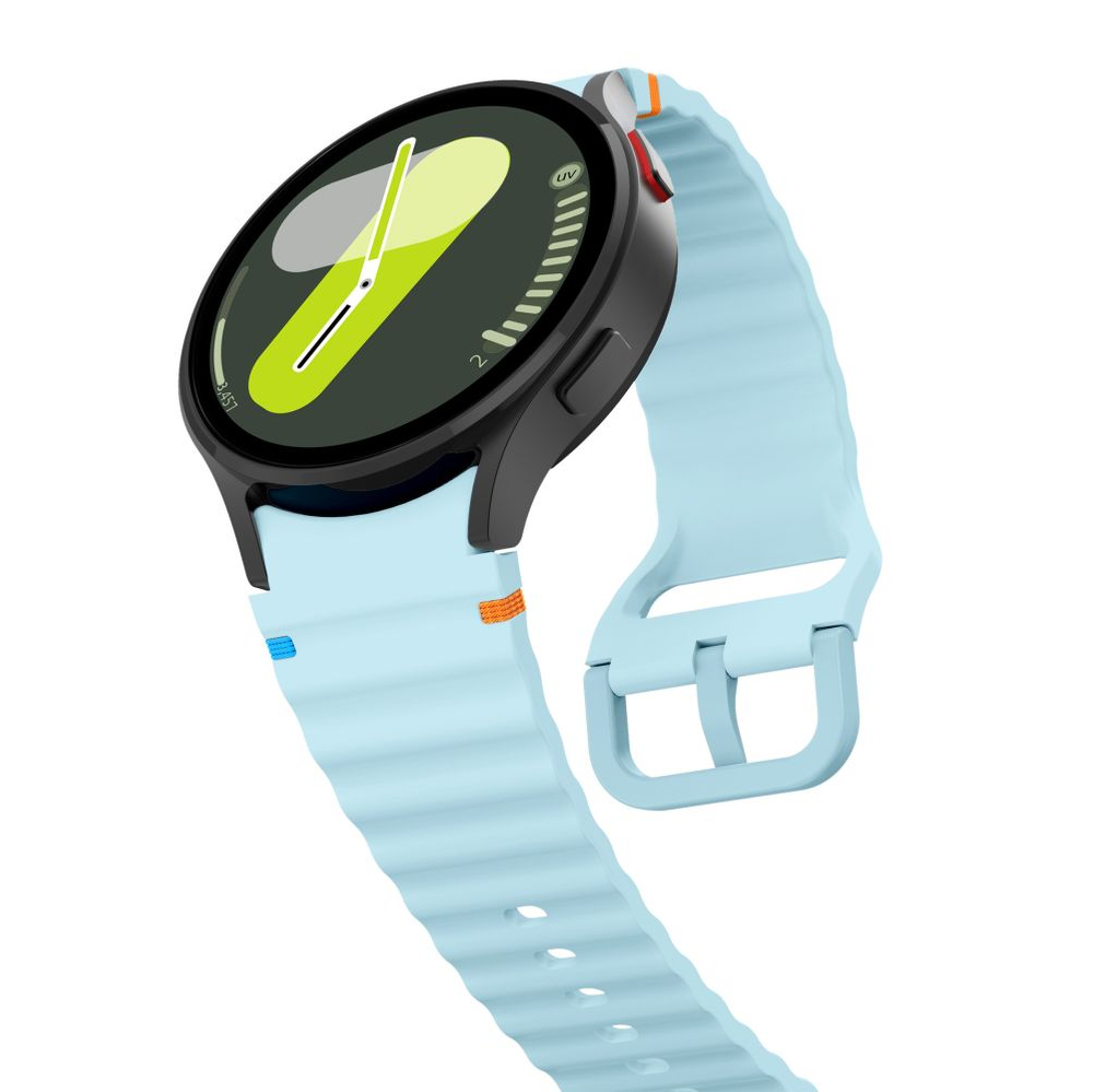 Силиконовый спортивный ремешок Tech-Protect для Samsung Galaxy Watch 4 / 5 Pro 6 7 FE -...