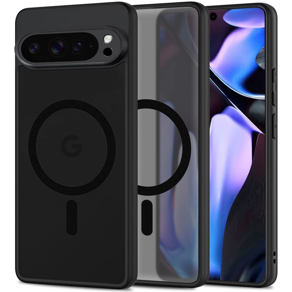 Google Pixel 9 Pro XL Tech-Protect MagMat MagSafe Case Cover, Black | Telefona Vāciņš Maciņš Apvalks Bamperis