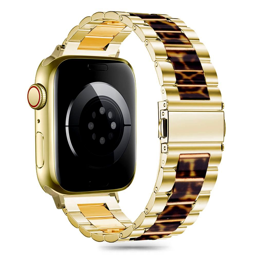 Ремешок Tech-Protect Modern Apple Watch 4 / 5 6 7 8 9 SE (38 40 41 мм) - золотой леопард