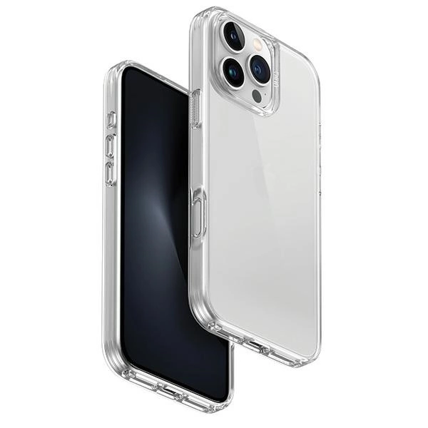 UNIQ Air Fender case for iPhone 16 Pro - transparent