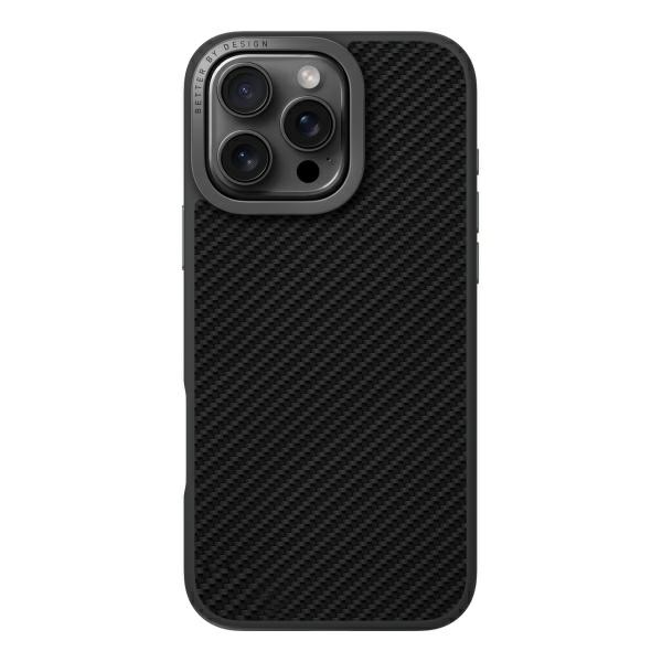 Uniq iPhone 16 Pro vāciņš Keva Max Magclick, melns