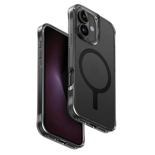 Uniq iPhone 16 Case LifePro Xtreme Magclick Charging, Black