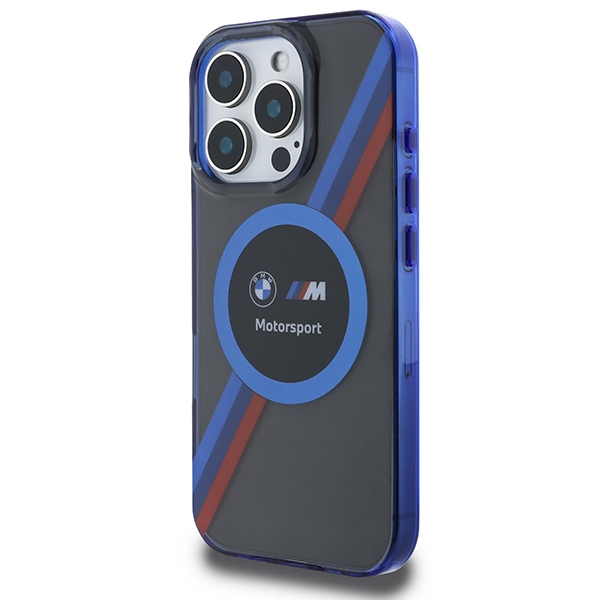Чехол BMW Motosport IML Circle MagSafe для iPhone 16 Pro - черный