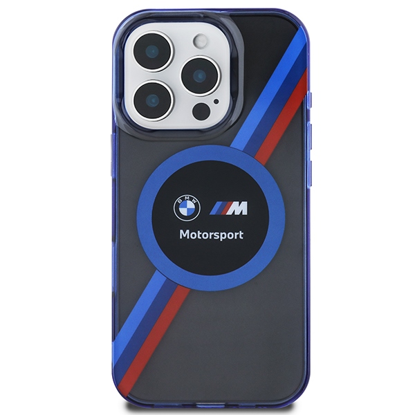 Чехол BMW Motosport IML Circle MagSafe для iPhone 16 Pro - черный