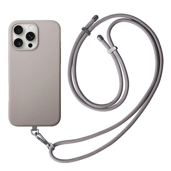 Uniq Coehl Creme iPhone 16 Pro 6.3" Magnetic Charging case gray/taupe gray