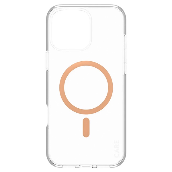 PanzerGlass iPhone 16 Pro Max vāciņš CARE Flagship MagSafe, persiku