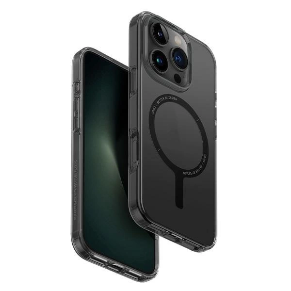 Uniq futrālis Clario iPhone 16 Pro Max 6,9" Magclick uzlādes dūmi | case 6.9" Charging smoke