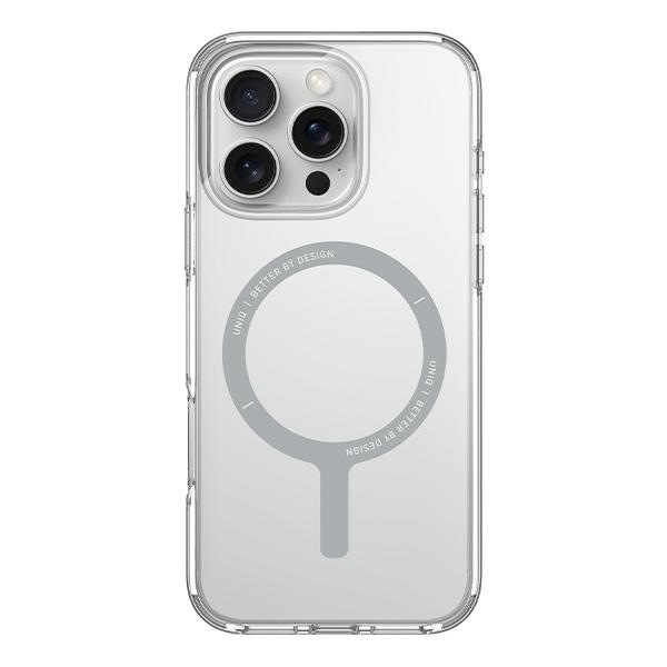Uniq Clario iPhone 16 Pro 6.3" Magclick Charging case transparent/lucent clear