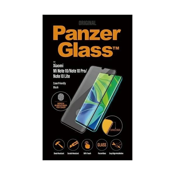 PanzerGlass Изогнутое обычное закаленное стекло для Xiaomi Redmi Note 10 / Pro Lite...
