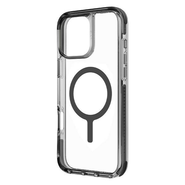 Uniq Combat iPhone 16 6.1" case Magclick Charging black/carbon black