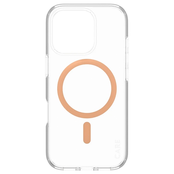 Чехол PanzerGlass для iPhone 16 Pro CARE Flagship MagSafe, персиковый
