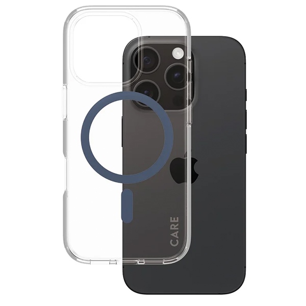 PanzerGlass iPhone 16 Pro vāciņš CARE Flagship MagSafe, zils