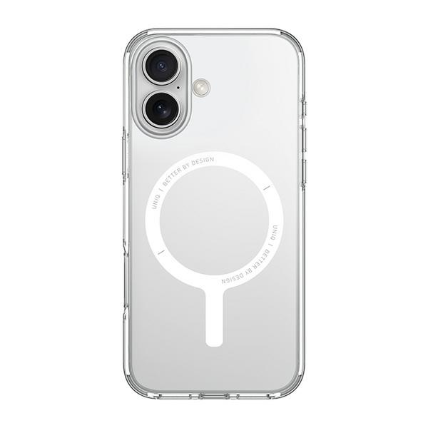 Uniq Clario iPhone 16 Plus 6.7" Magclick Charging case transparent/lucent clear