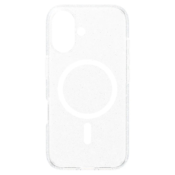 PanzerGlass iPhone 16 Case CARE Flagship Star Lit, White (MagSafe)