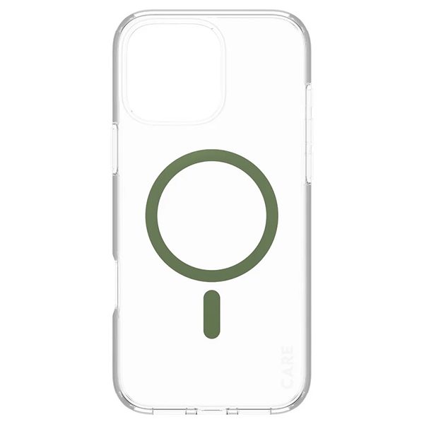 PanzerGlass iPhone 16 Pro Max Case CARE Flagship MagSafe, Green