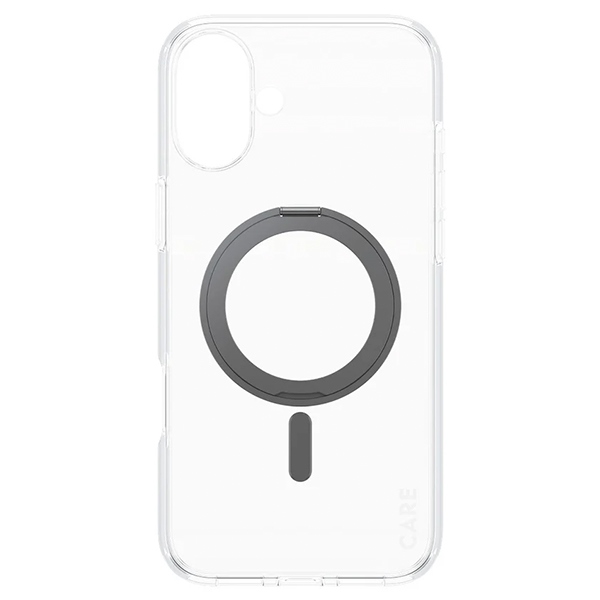 PanzerGlass iPhone 16 Plus Case Feature Kickstand with MagSafe, Black