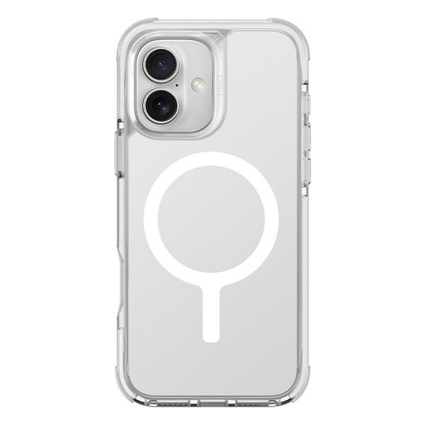 Uniq Combat iPhone 16 6,1" Magclick uzlādes futrālis balts/balts | 6.1" Charging case white/lume white