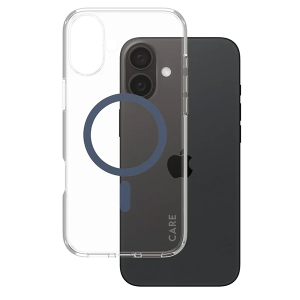 PanzerGlass iPhone 16 Plus vāciņš CARE Flagship MagSafe, zils