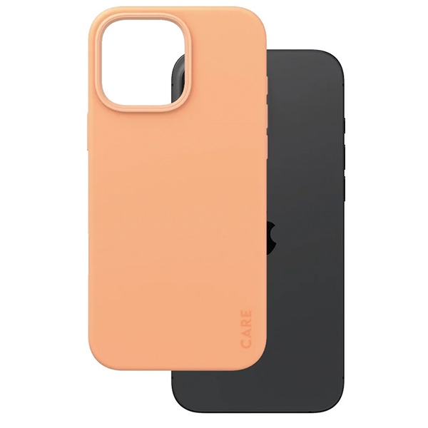 PanzerGlass iPhone 16 Pro Max vāciņš CARE Fashion Case Peachy MagSafe